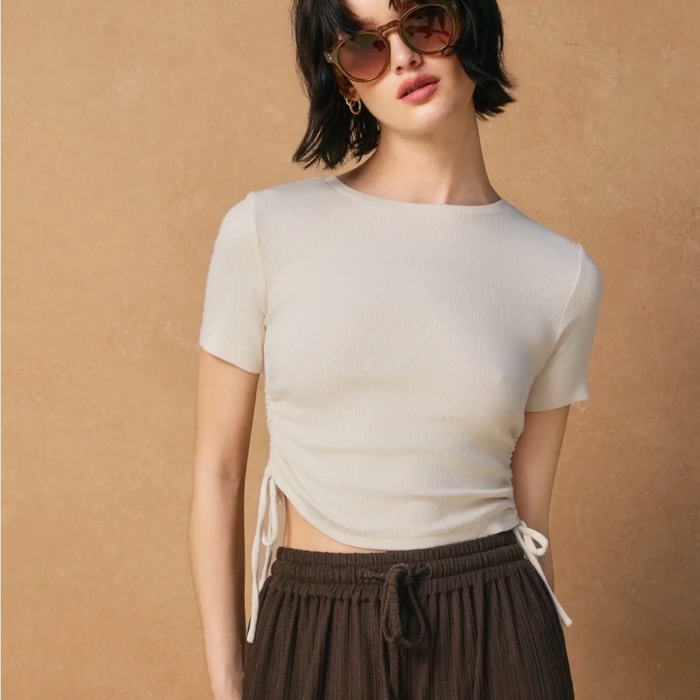 Side Drawstring Top - image 1